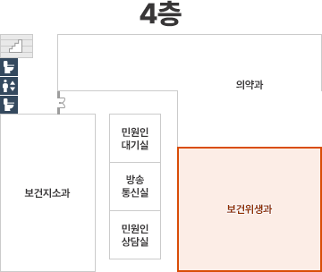 보건위생과 4층