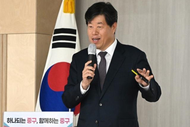 중구, 창의행정 특강 개최...김의승 전 부시장 
