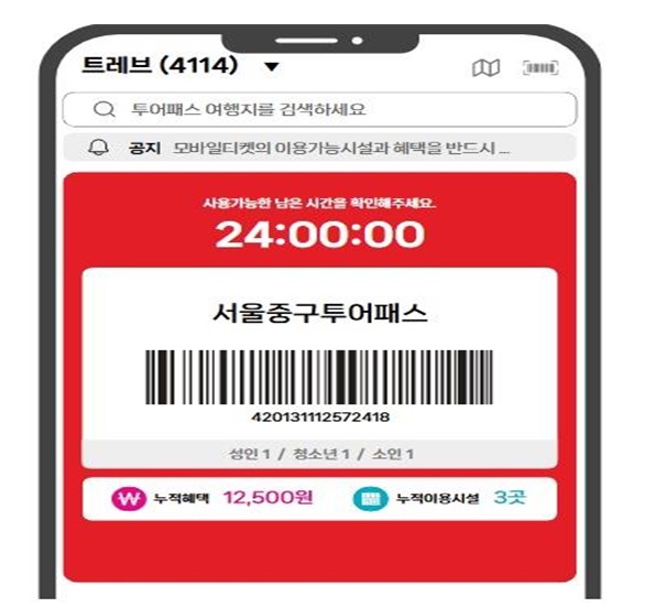 서울 중구, 서울 자치구 최초 ‘투어패스’ 도입 썸네일