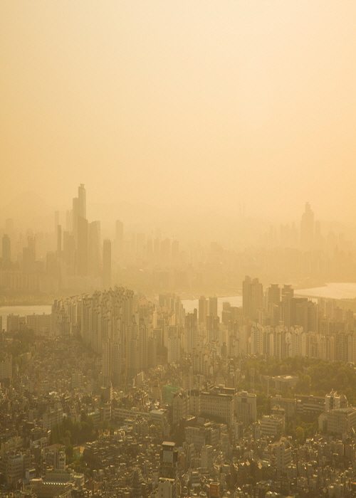 서울 '초미세먼지주의보' 발령, 밤부터 '매우 나쁨' 악화 썸네일