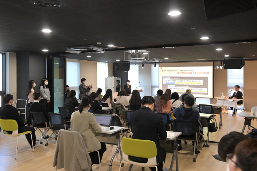 장충초 학부모 간담회 사진