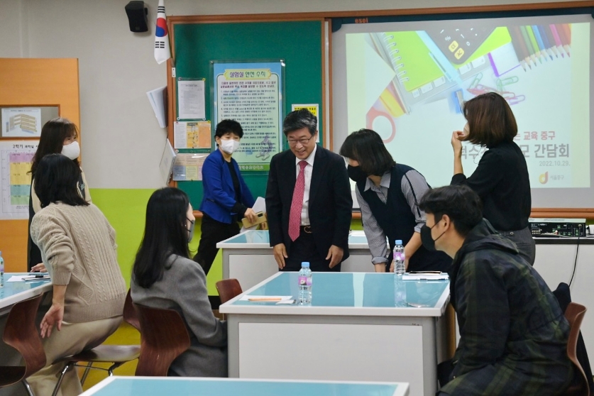 덕수초 학부모 간담회 사진