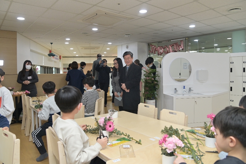 키움8호점 서울역자이센터 개소식 및 학부모 간담회 사진