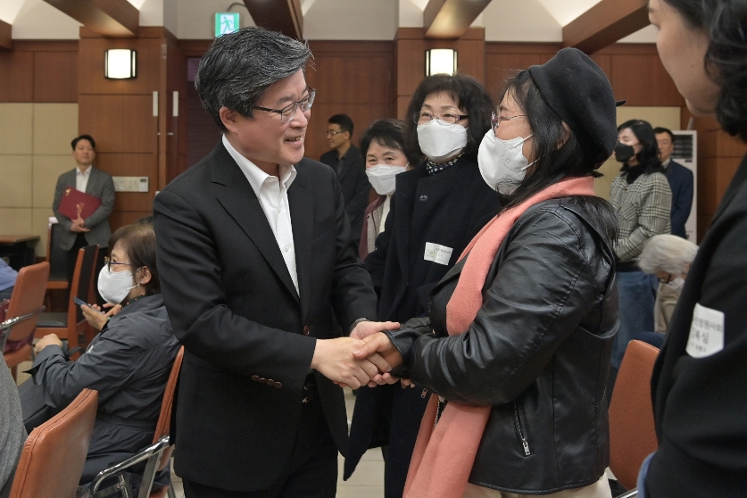 마을정원사 양성과정 입학식 및 특강 사진