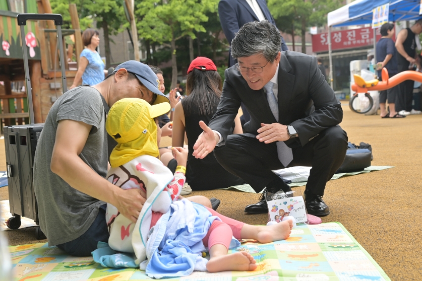 (사)공감센터 주관 2023 썸머페스티벌 물놀이 행사 사진