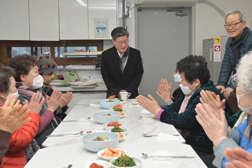 회현경로당 시설, 운영현황 점검 사진