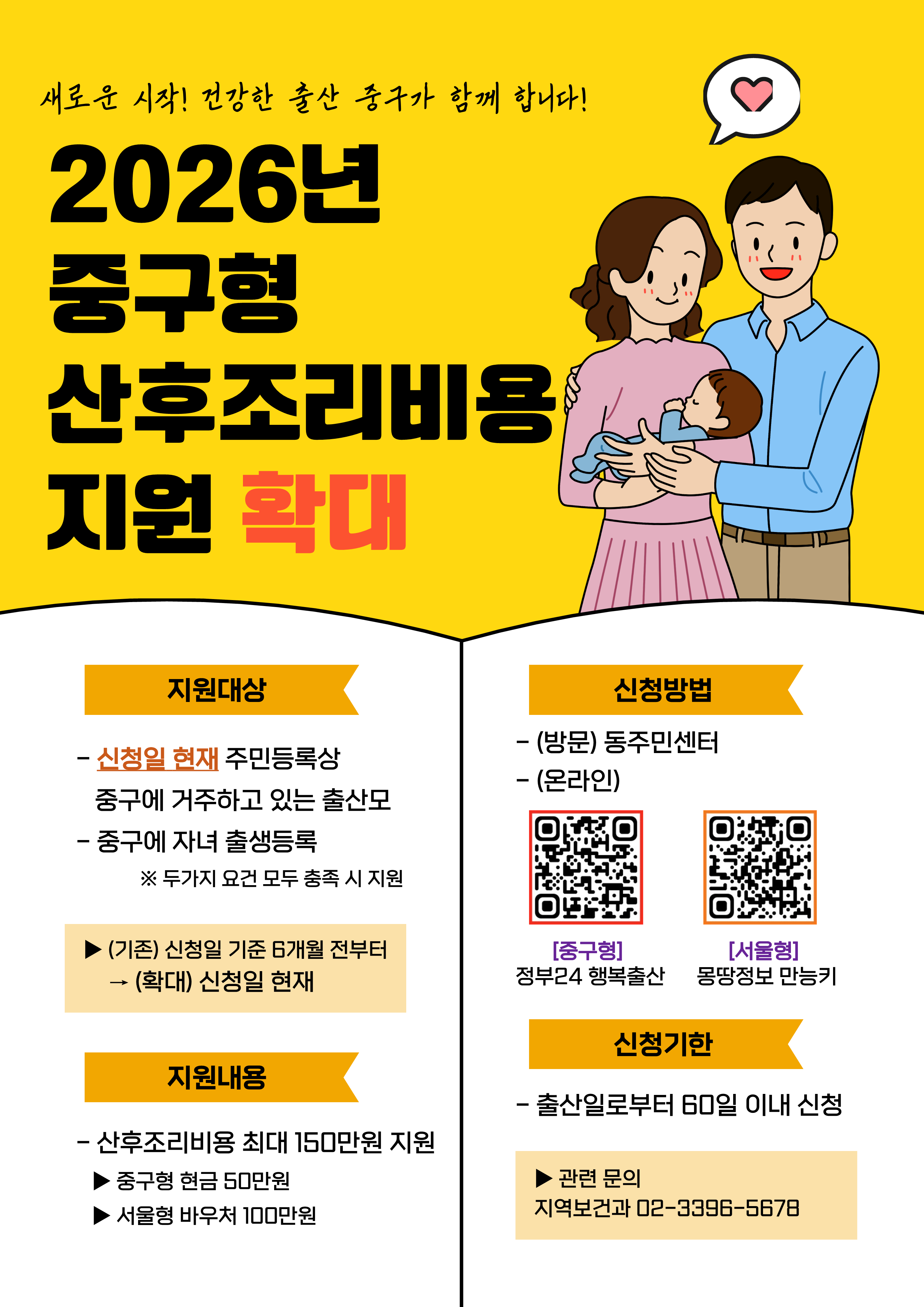 임산부 혜택 또 업그레이드! 산후조리비 지원 '6개월 거주' 요건 없앴다 썸네일