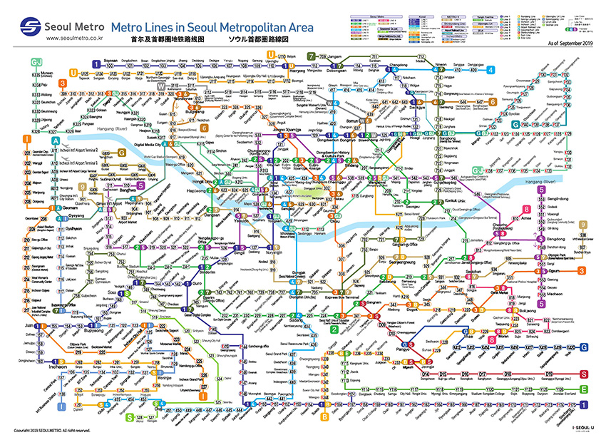 seoul metro map