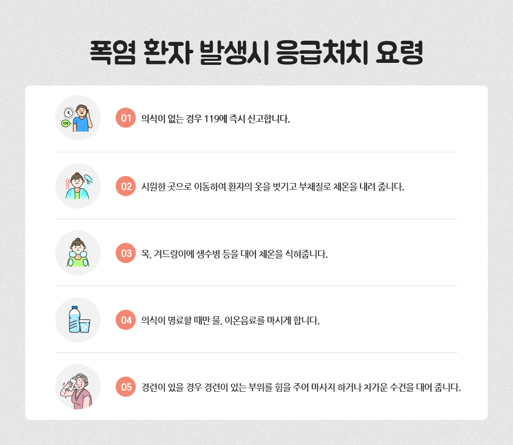 폭염 카드뉴스