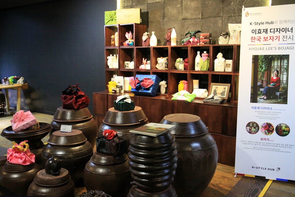 K스타일허브 한식문화전시관 보자기전시